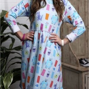 Disney Pixar monster’s inc. Character Print T-Shirt